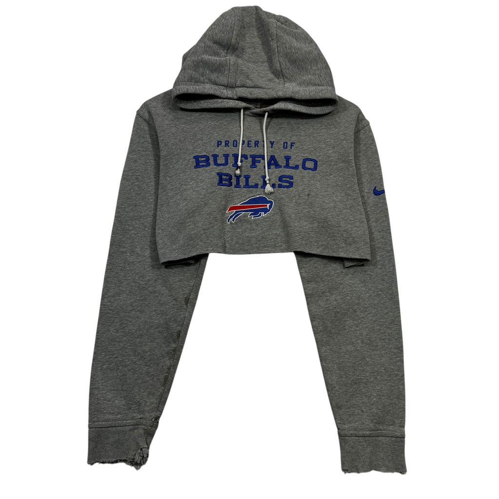 Vintage Buffalo Bills Cropped Sweatshirt Large