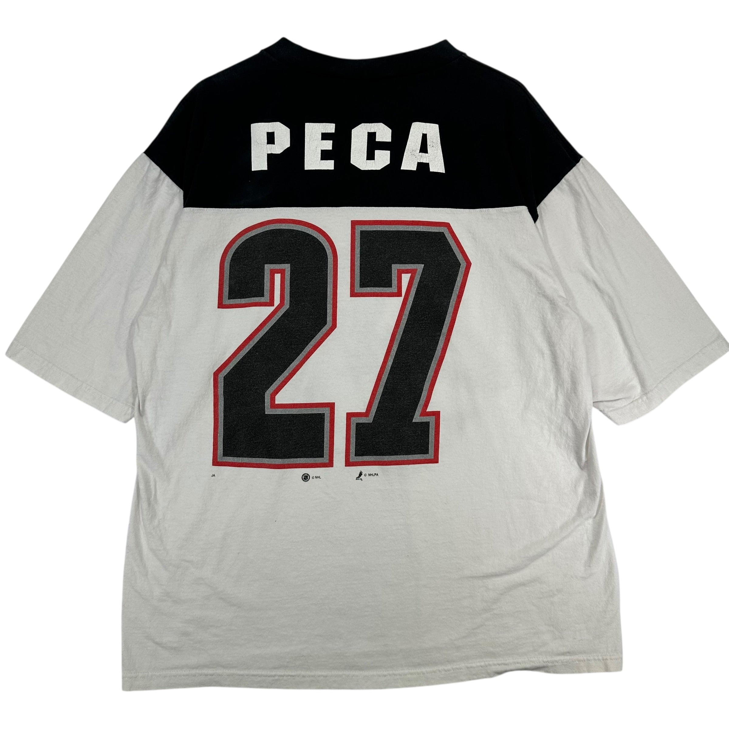 Vintage Buffalo Sabres Mike Peca Jersey Shirt XL