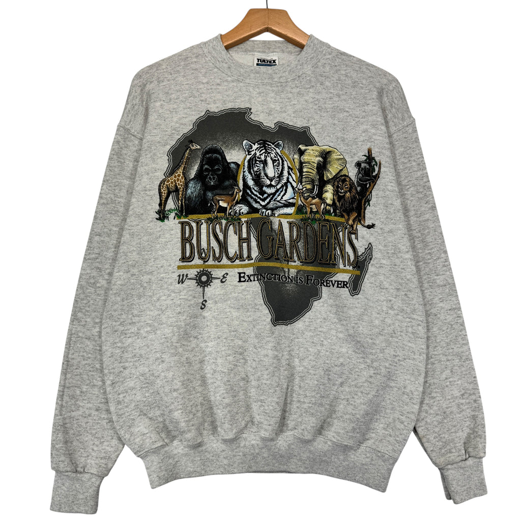 Vintage Busch Gardens Nature Crewneck Sweatshirt Medium