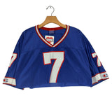 Vintage Buffalo Bills Doug Flutie Cropped Jersey Medium