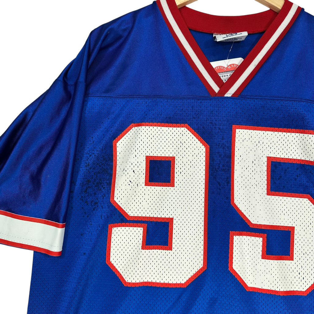 Vintage Buffalo Bills Bryce Paup Jersey Shirt Large