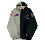 Vintage Buffalo Bills Dallas Cowboys Starter Super Bowl Jacket XL