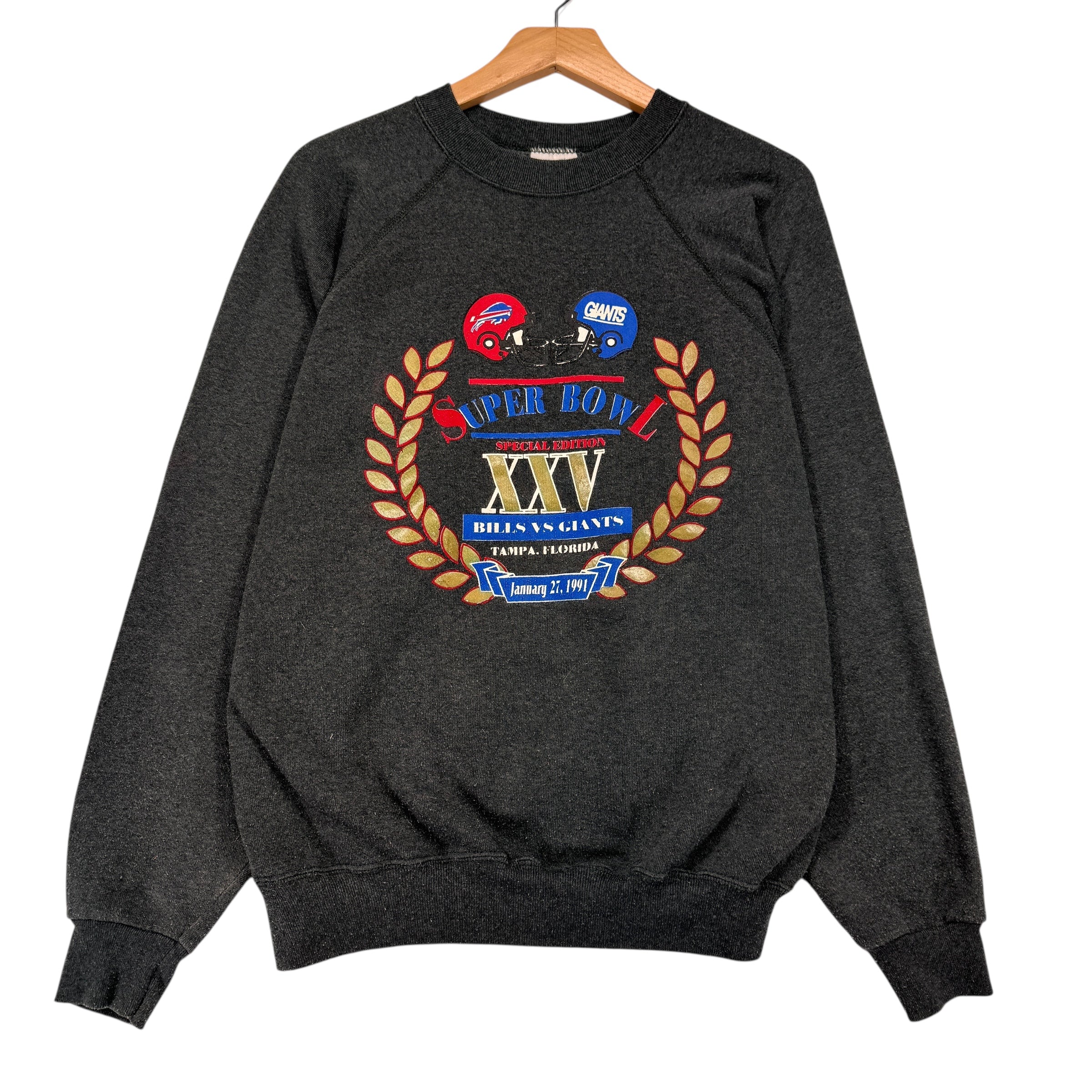 Vintage Buffalo Bills 1991 Super Bowl Crewneck Sweatshirt Large