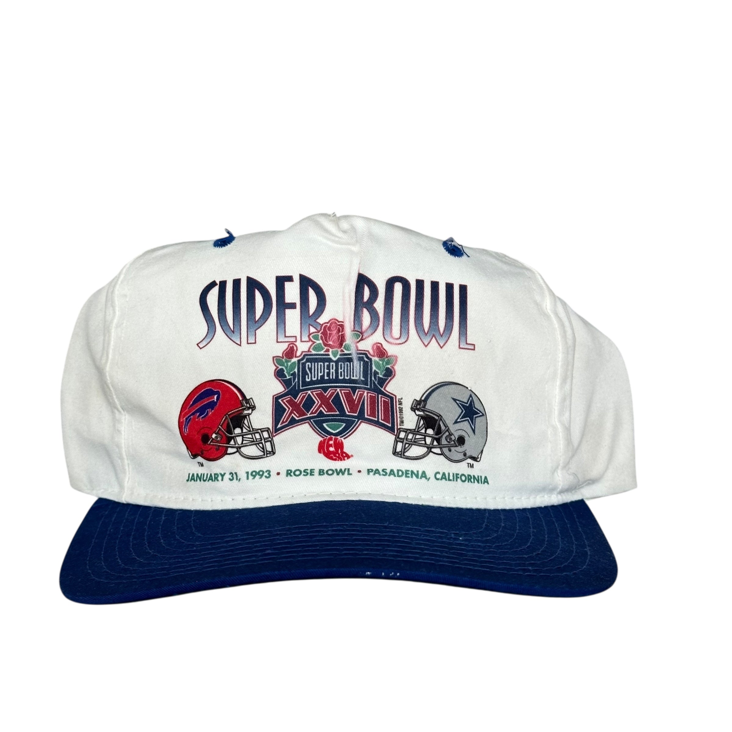 Vintage Buffalo Bills Dallas Cowboys Super Bowl 1993 Snapback Hat