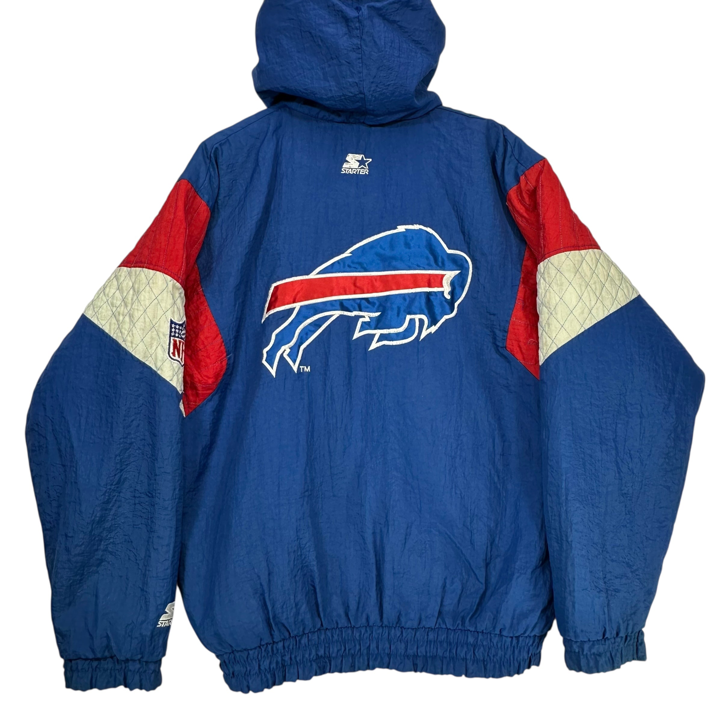 Vintage Buffalo Bills Starter Puffer Jacket Large