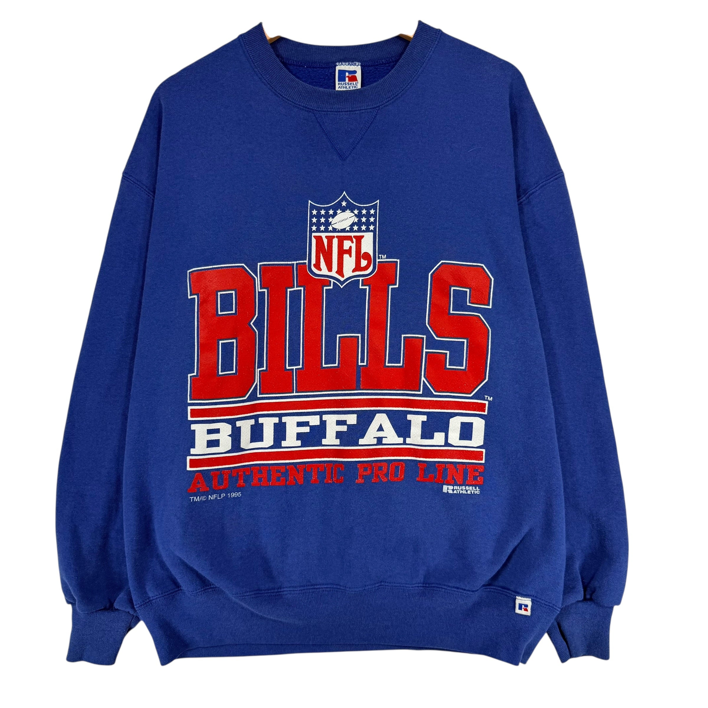 Vintage Buffalo Bills Russell Athletic Crewneck Sweatshirt XL