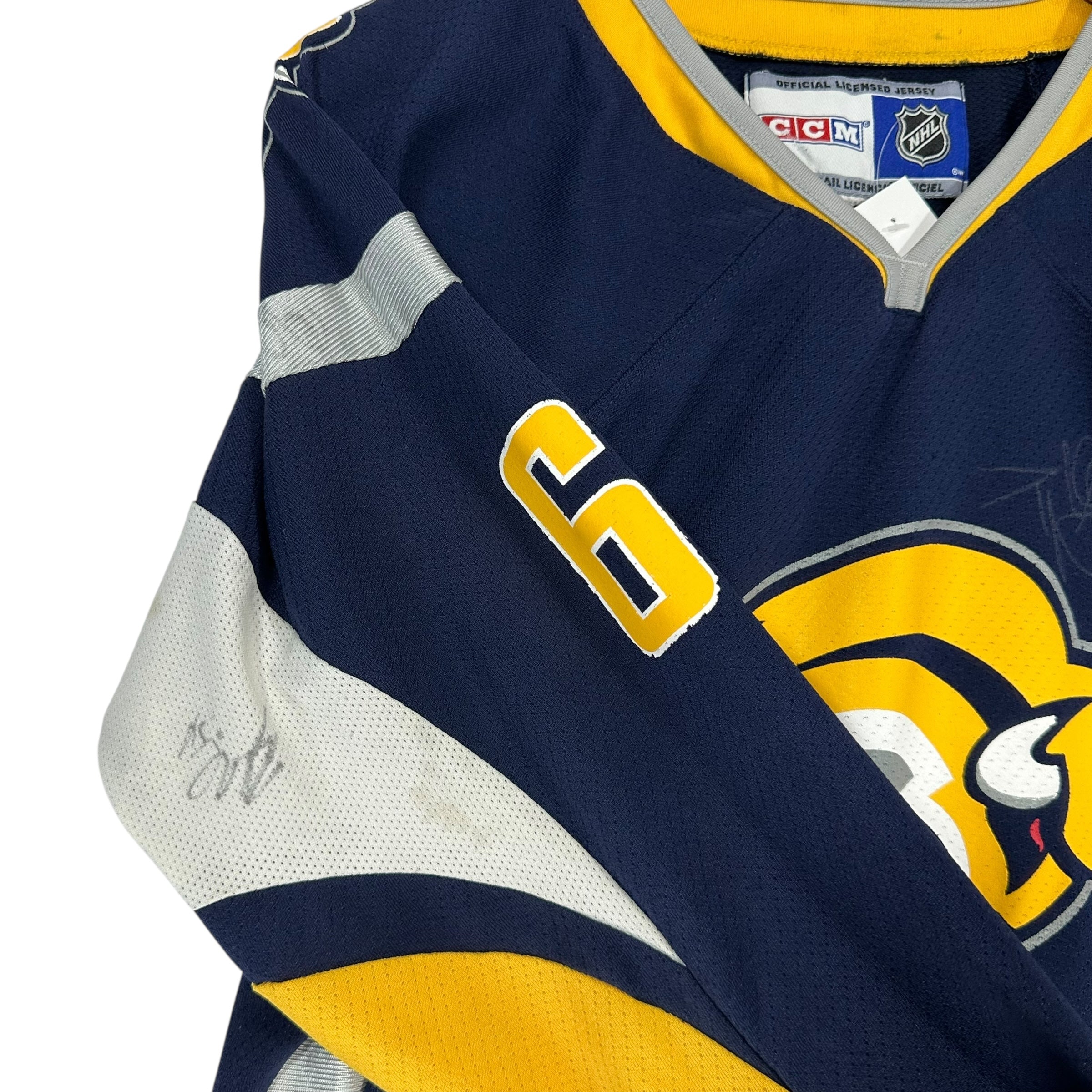 Vintage Kids Buffalo Sabres Shirt Jersey Size Large/XL