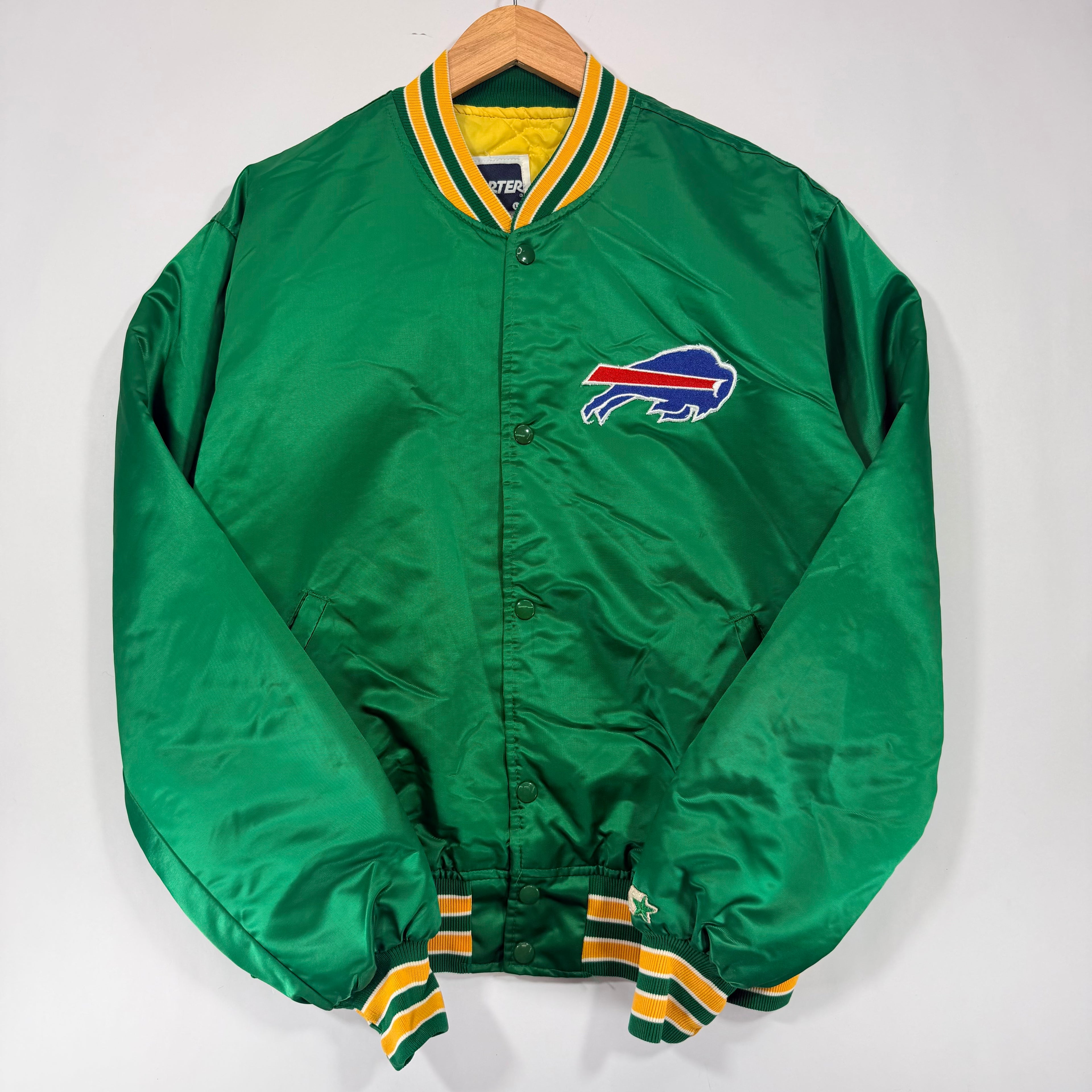 Vintage Buffalo Bills Starter Satin Jacket Large