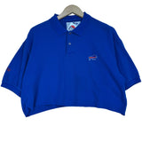Vintage Buffalo Bills Cropped Polo Shirt Large