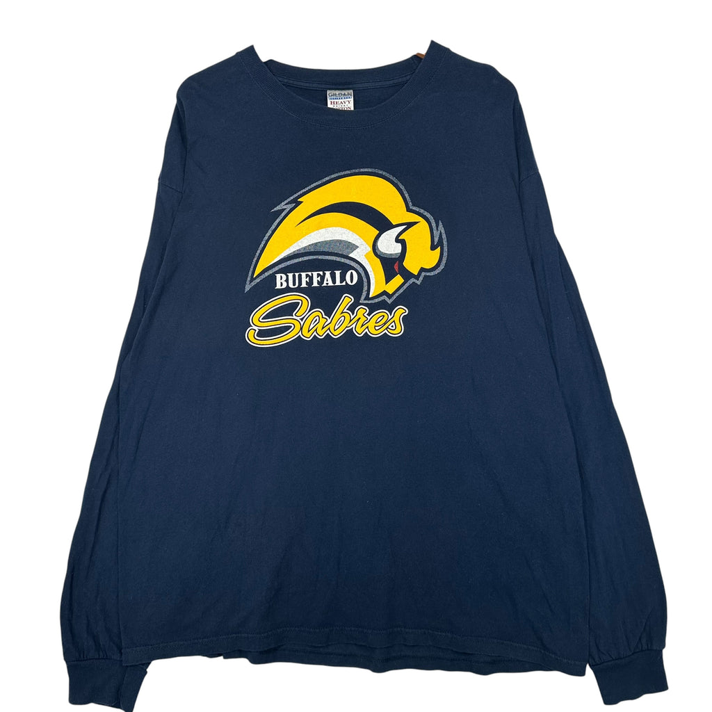 Vintage Buffalo Sabres Ryan Miller Long Sleeve Shirt XL
