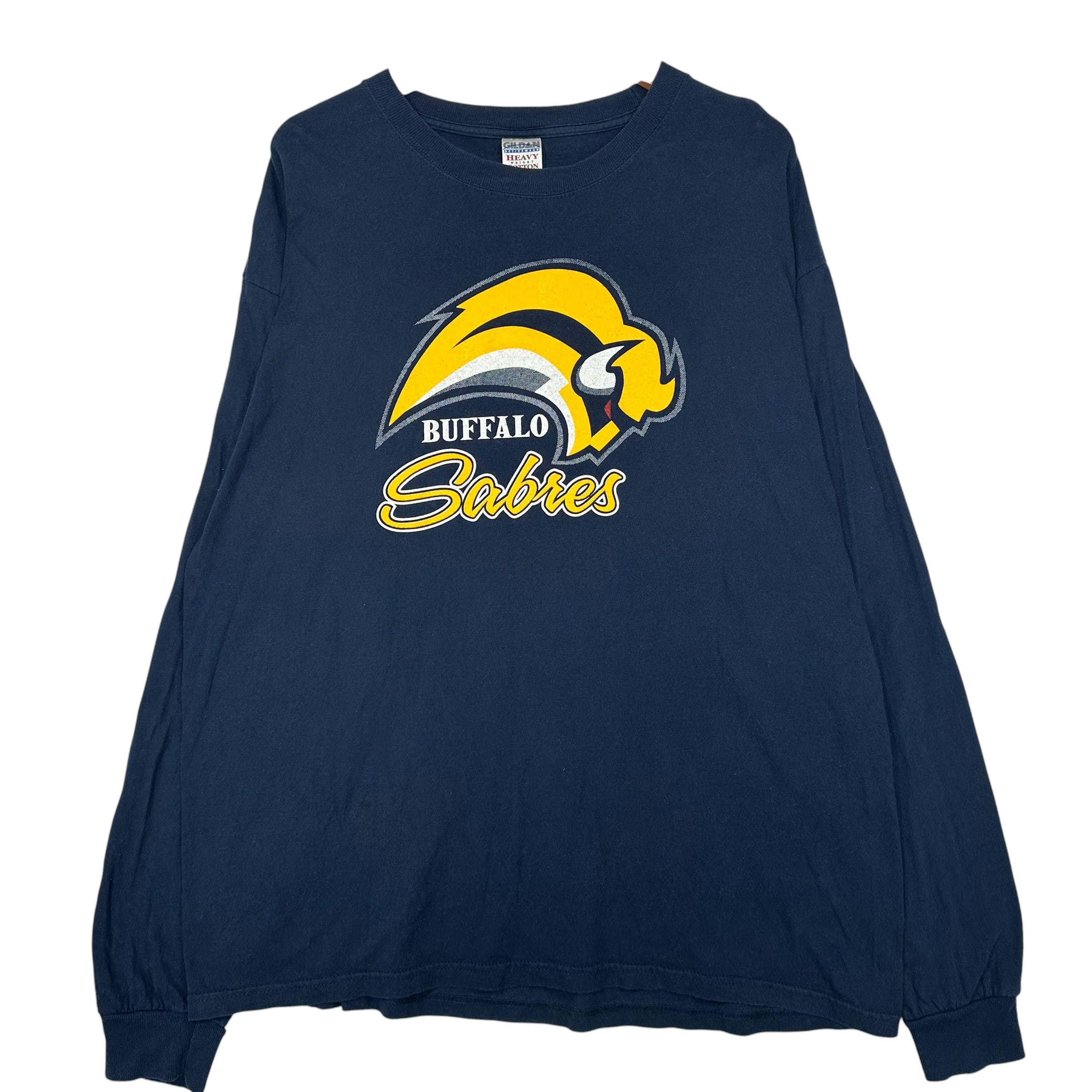 Vintage Buffalo Sabres Ryan Miller Long Sleeve Shirt XL