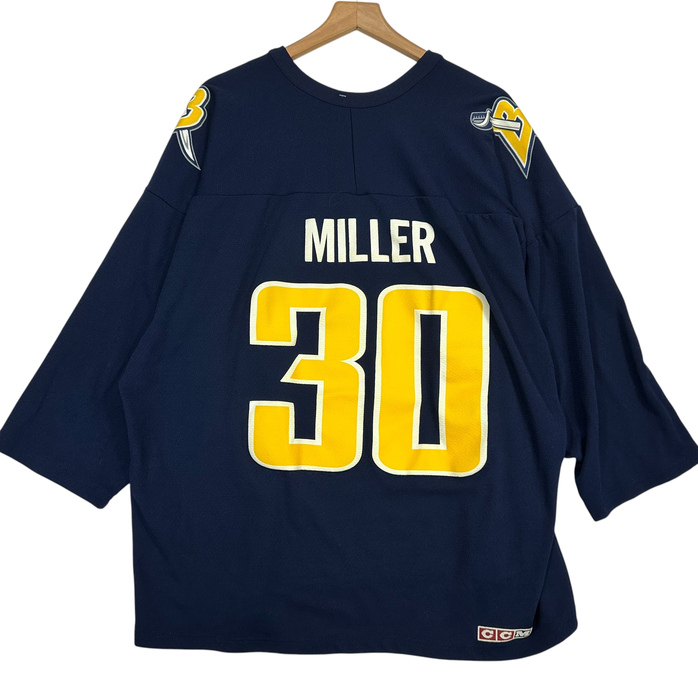 Vintage Buffalo Sabres Ryan Miller Practice Jersey XL