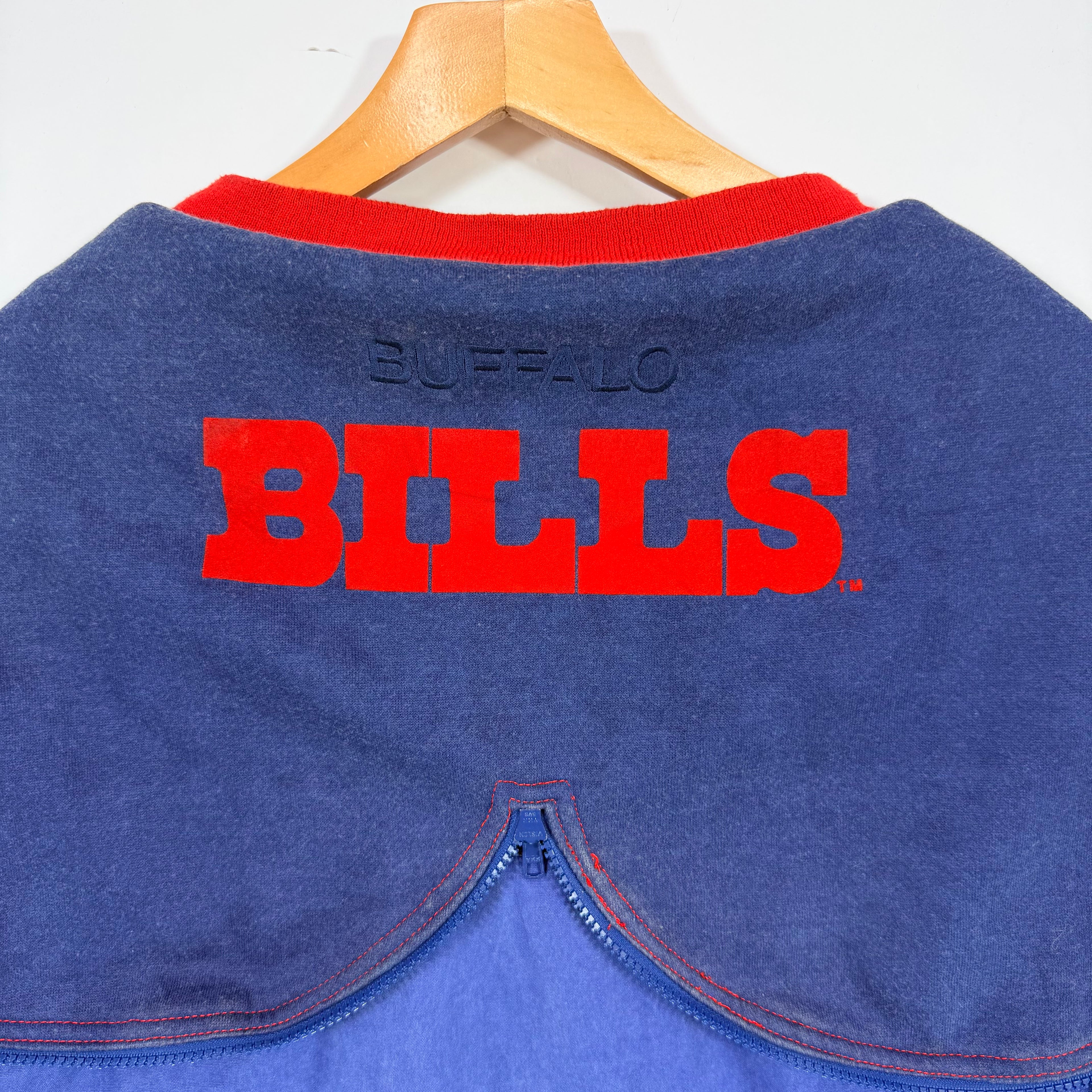 Vintage Buffalo Bills Light Weight Parka Jacket Large