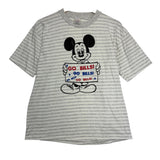 Vintage Buffalo Bills Striped Mickey Mouse Shirt Large