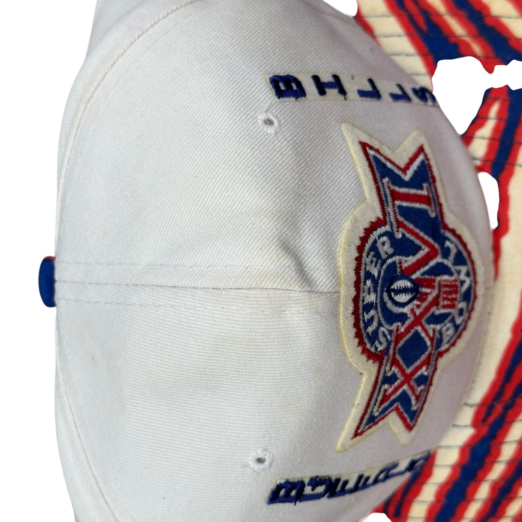 Vintage Buffalo Bills ZUBAZ Super Bowl XXVI Snapback Hat