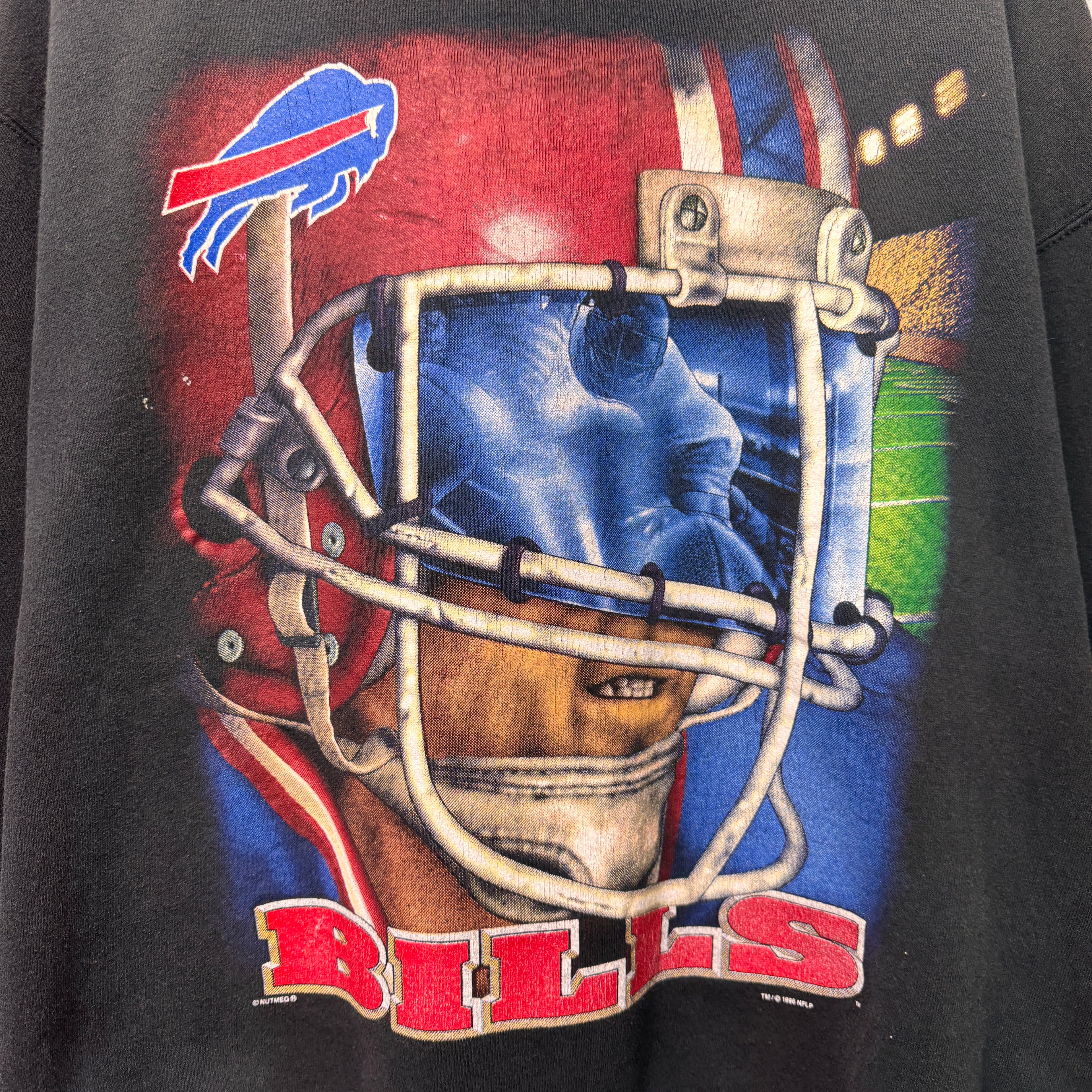 Vintage Buffalo Bills Crewneck Sweatshirt Large