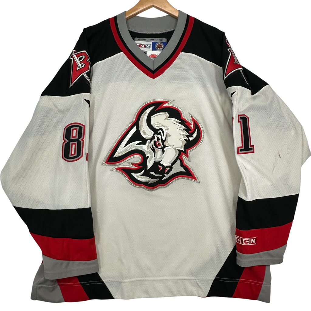 Vintage Buffalo Sabres Signed Satan Jersey XL