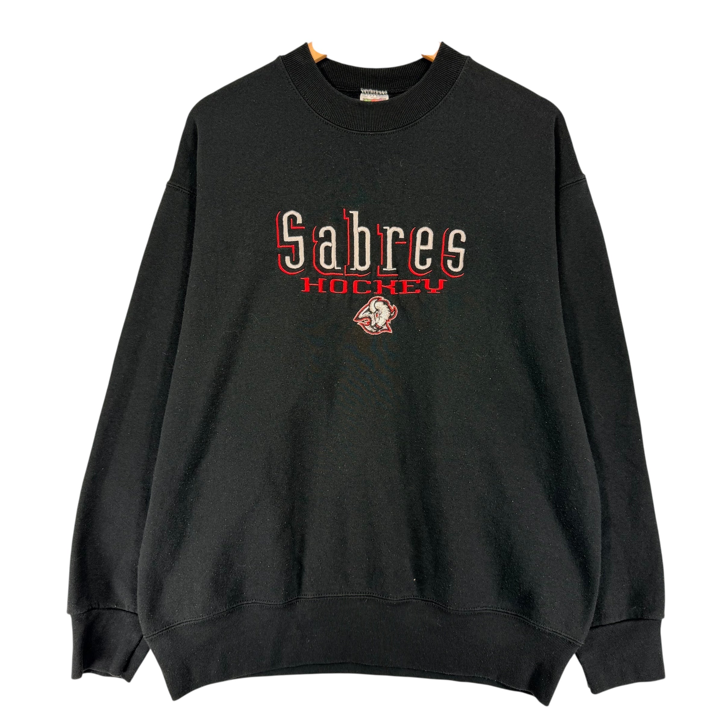Vintage Buffalo Sabres Embroidered Crewneck Sweatshirt Large