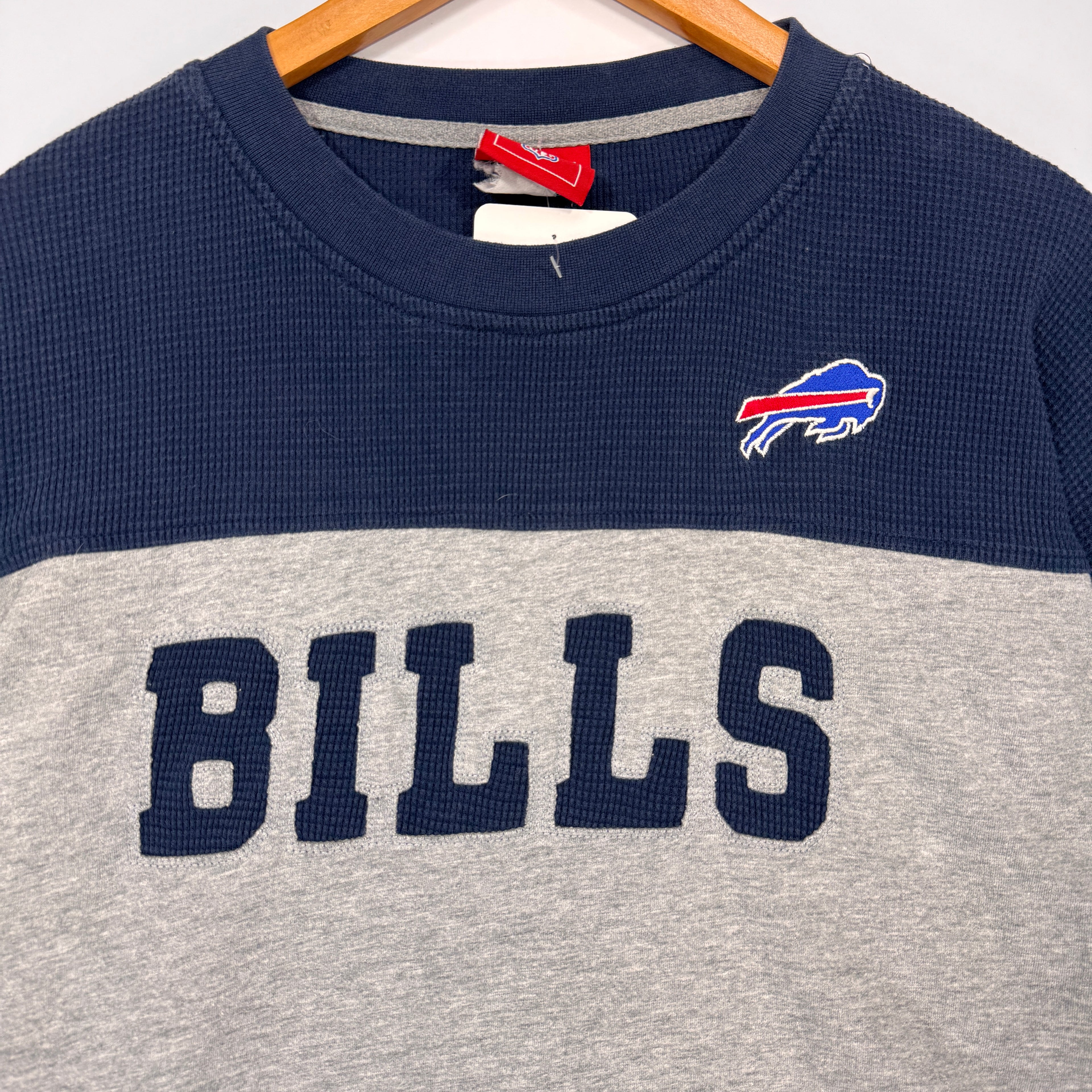 Vintage Buffalo Bills Long Sleeve Thermal Shirt XXL