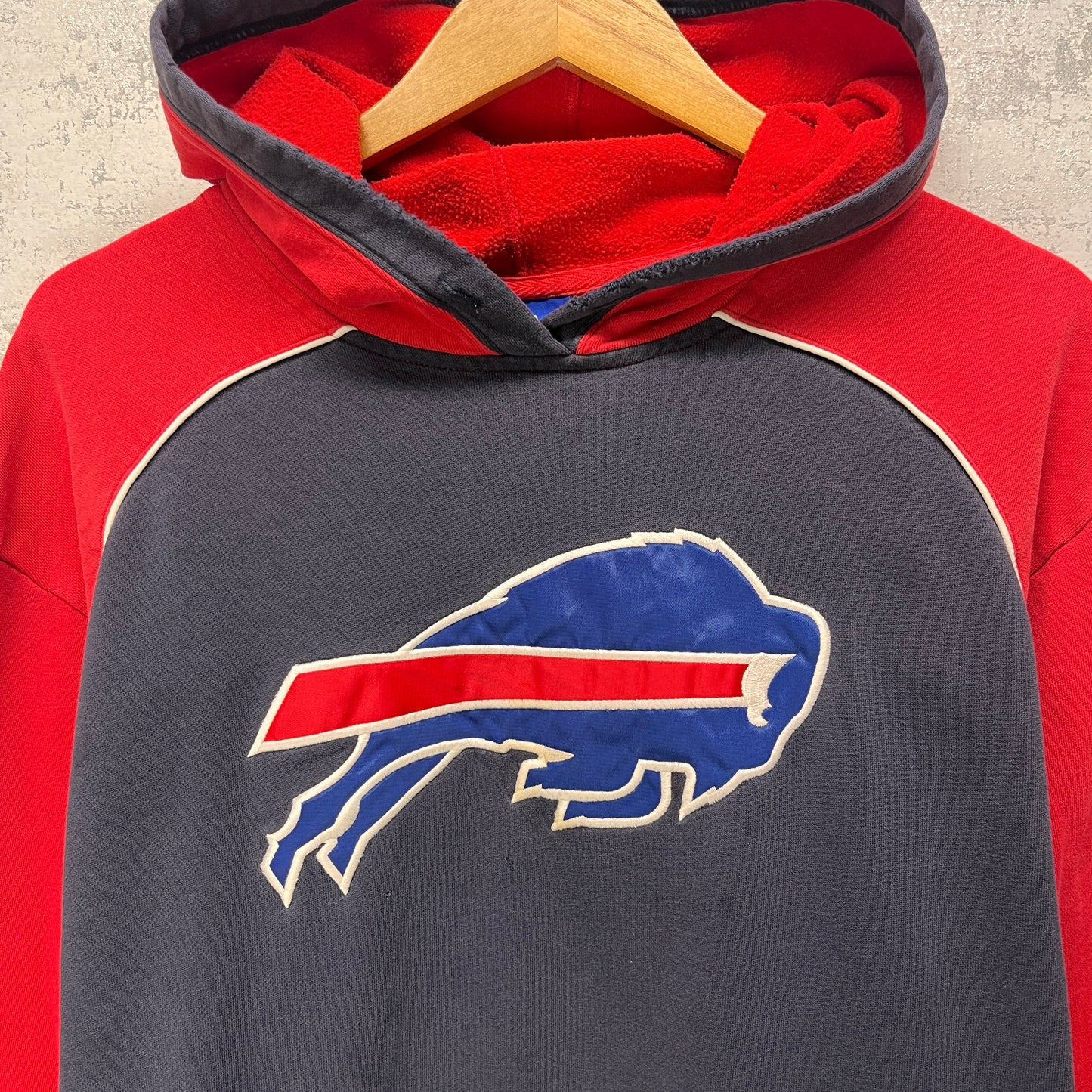 2000s Buffalo Bills Reebok Hoodie Sweatshirt Medium