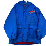 Vintage Buffalo Bills Parka Puffer Jacket Large