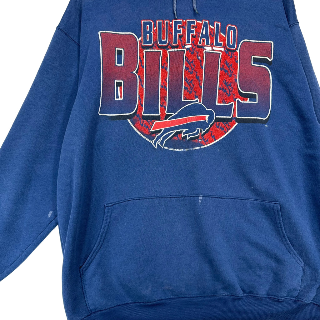 Vintage Buffalo Bills Hoodie Sweatshirt XL