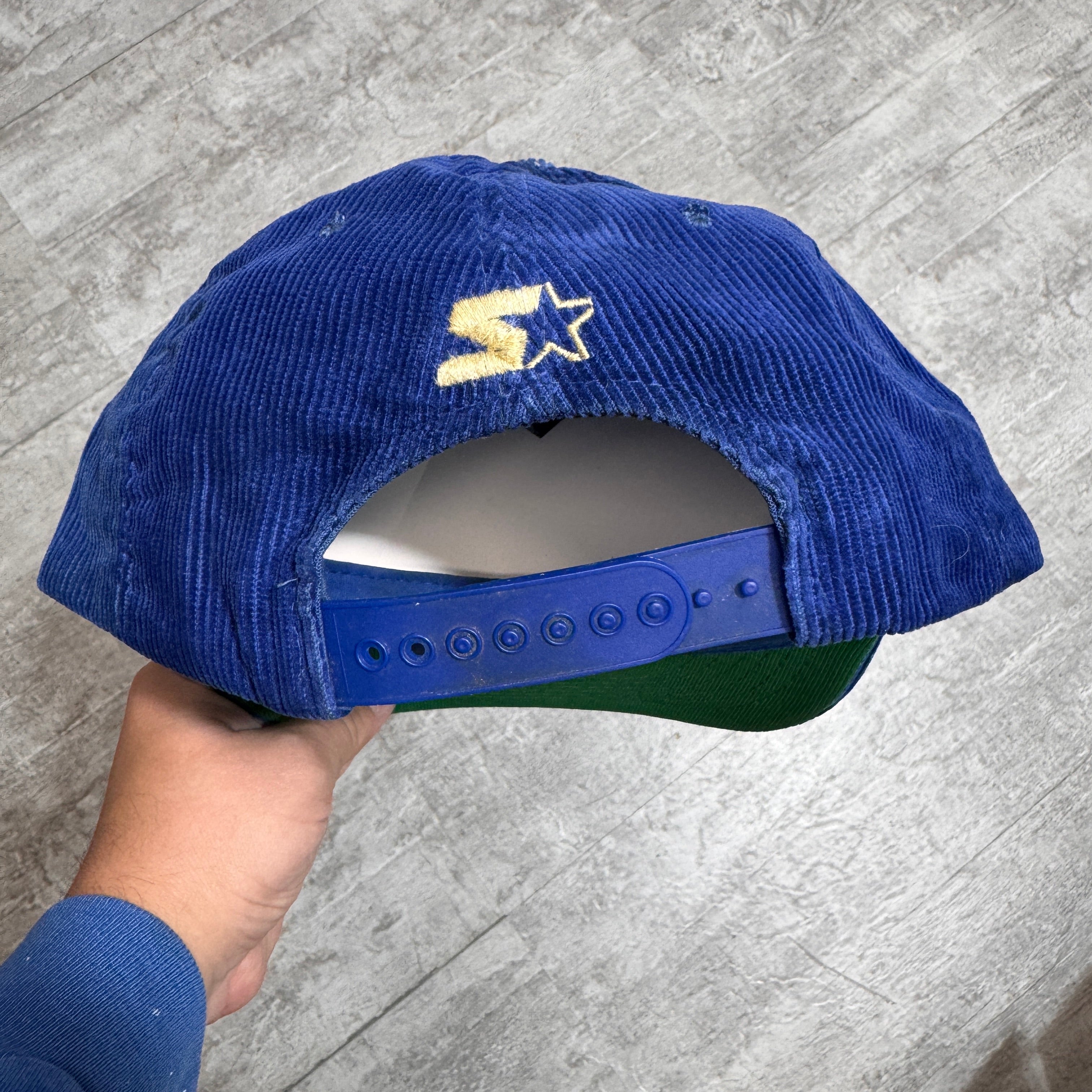 Vintage Buffalo Bills Corduroy Snapback Hat