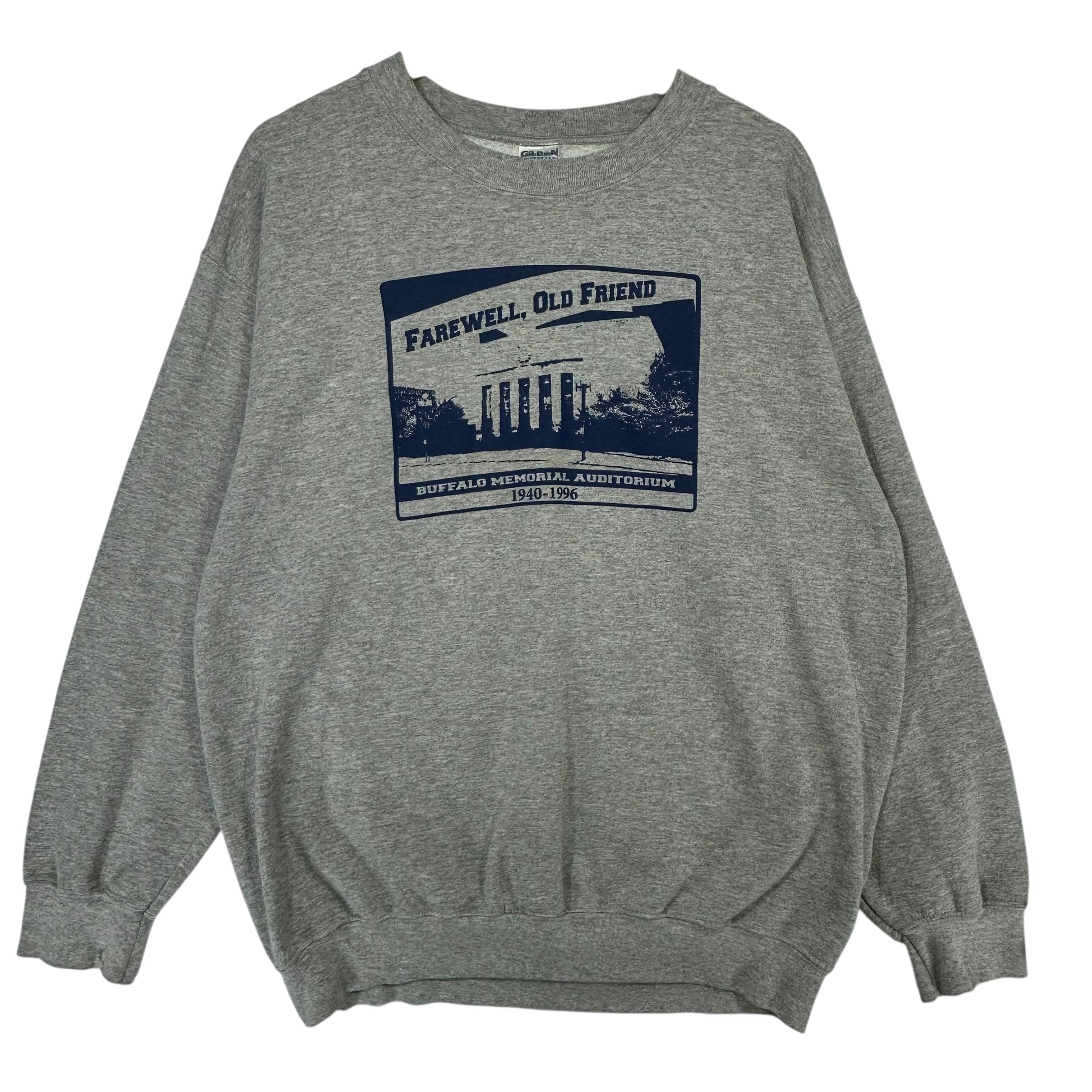 Vintage Buffalo Sabres Memorial Auditorium Crewneck Sweatshirt Large