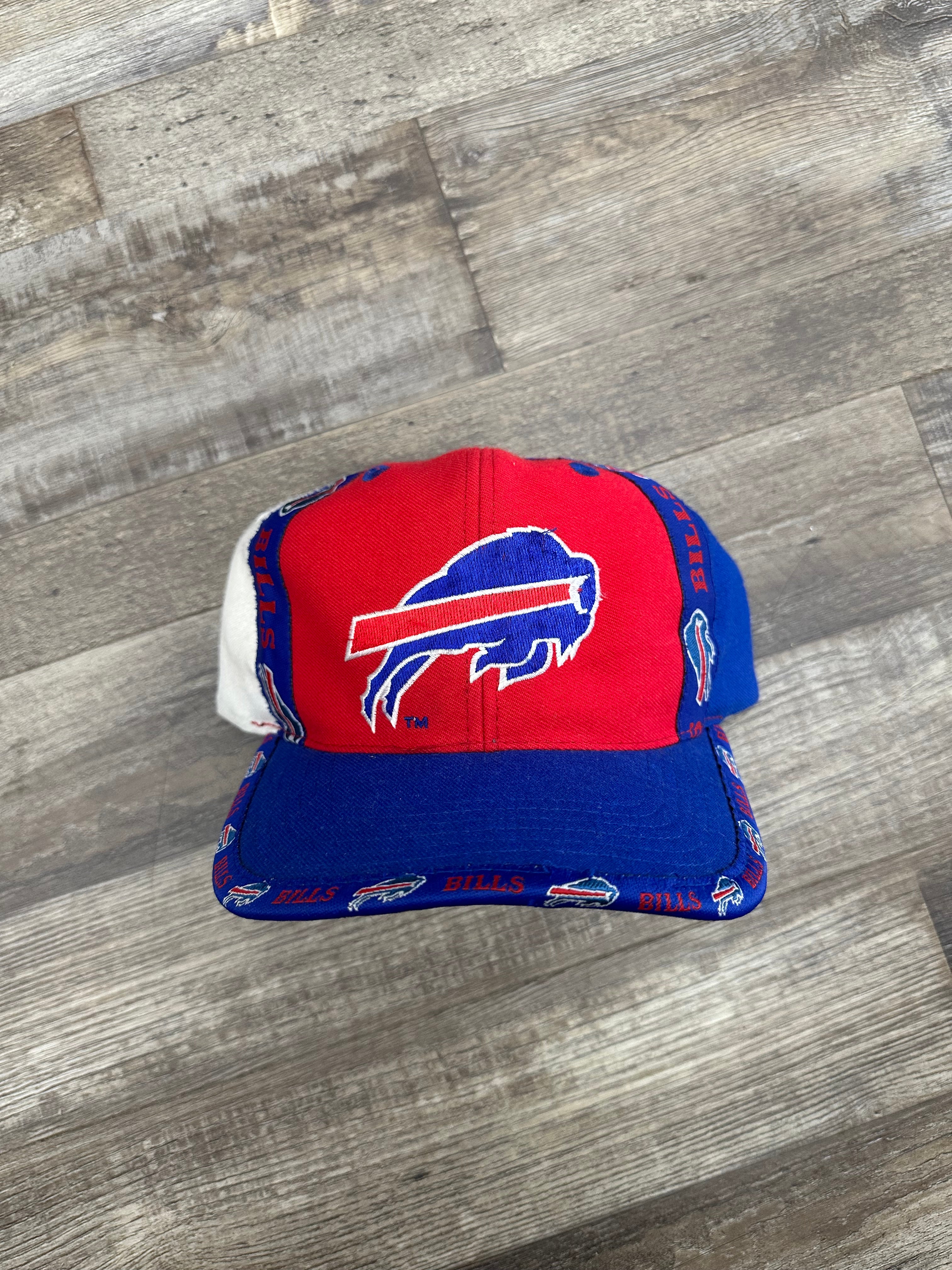 Vintage Buffalo Bills Tape Logo Snapback Hat