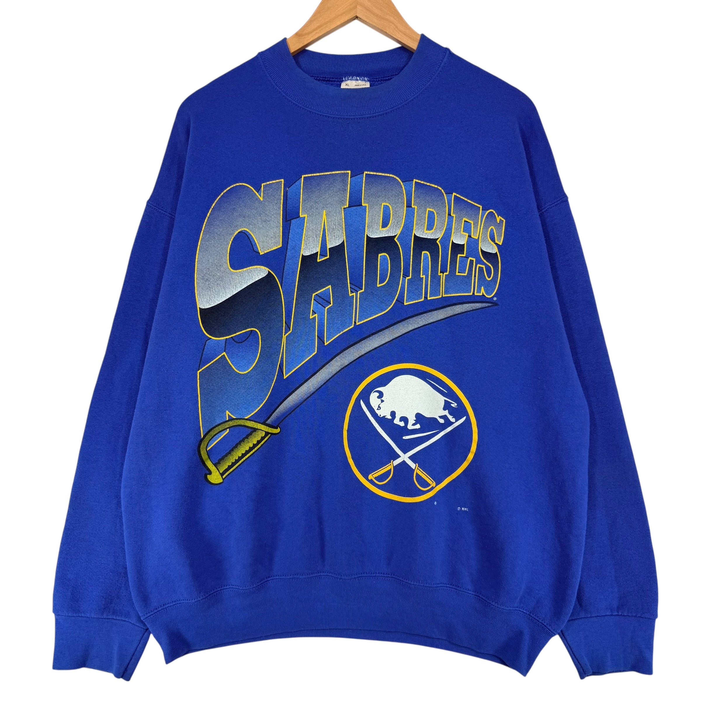 Vintage Buffalo Sabres Graffiti Crewneck Sweatshirt XL