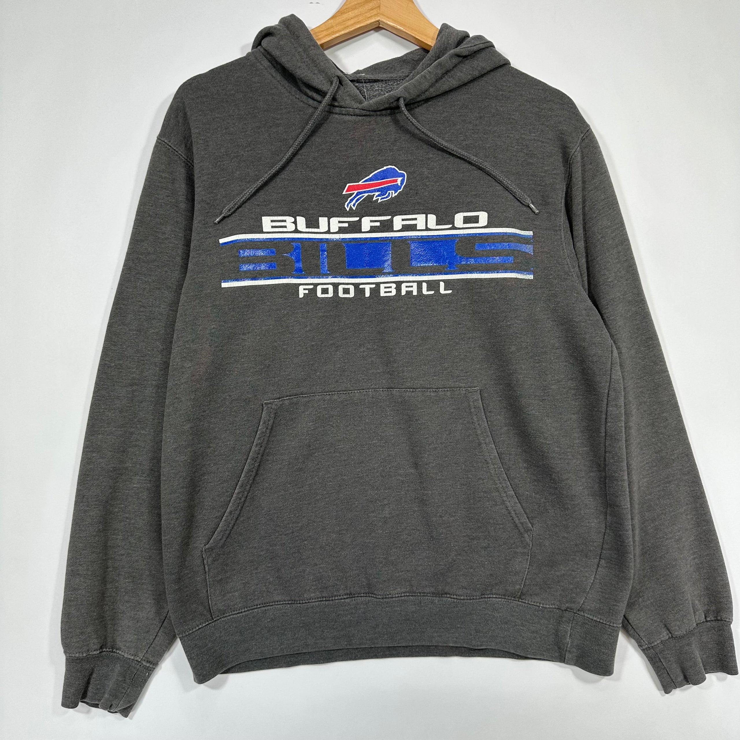 Vintage Buffalo Bills Hoodie Sweatshirt Large