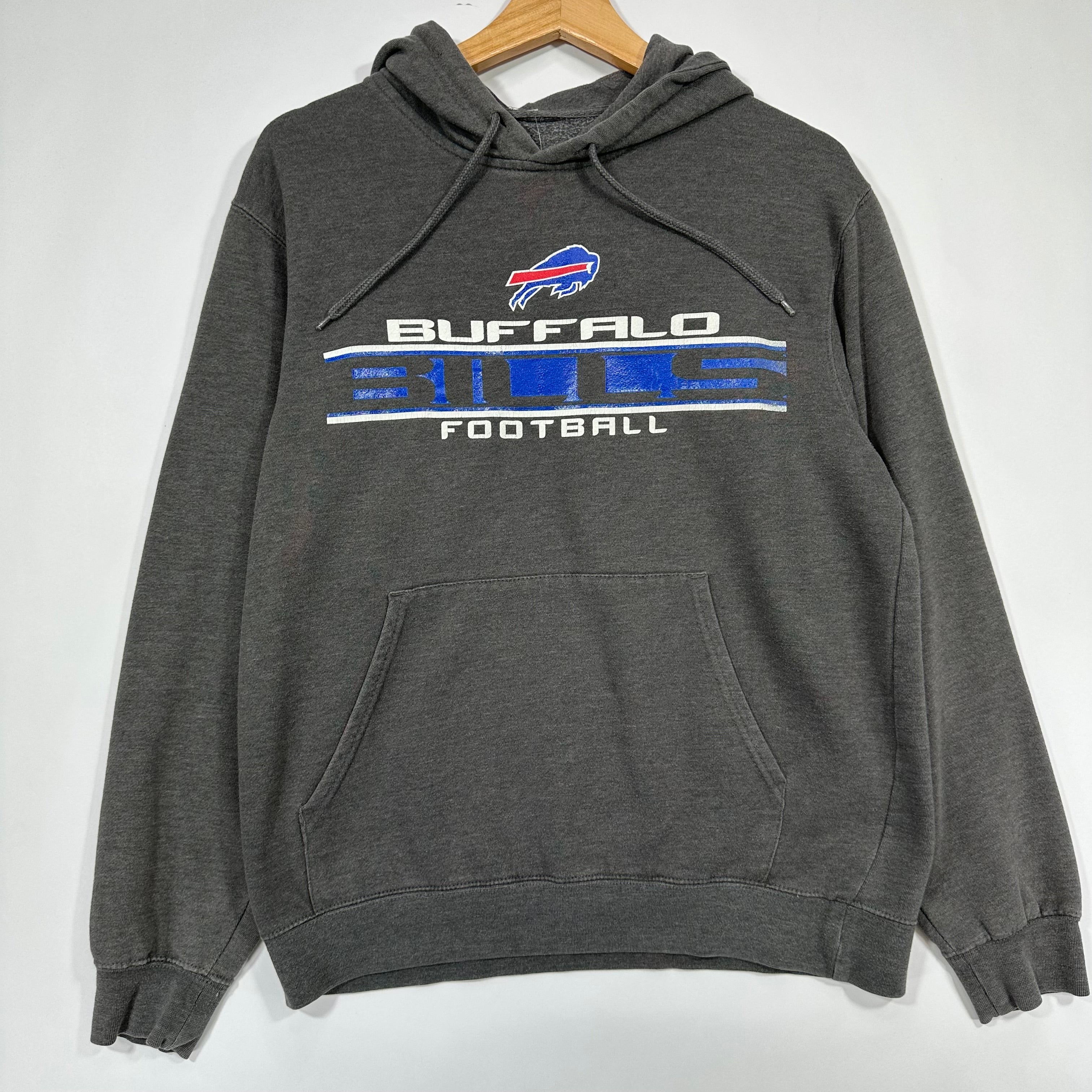 Vintage Buffalo Bills Hoodie Sweatshirt Large
