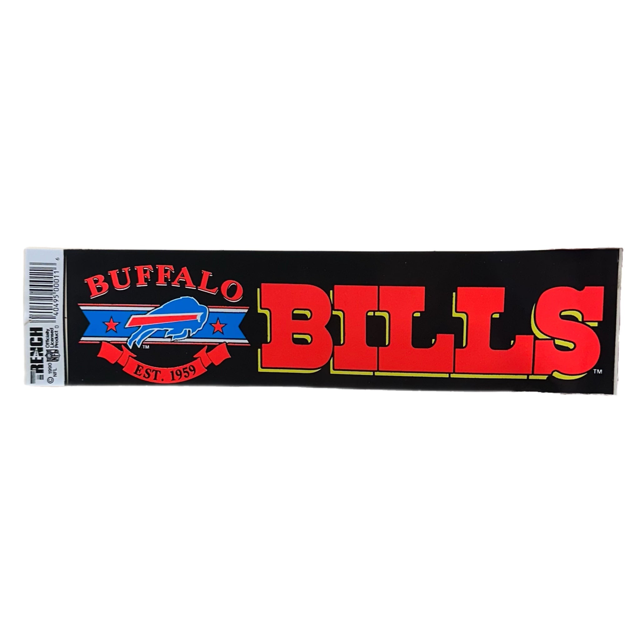 Vintage Buffalo Bills Bumper Sticker