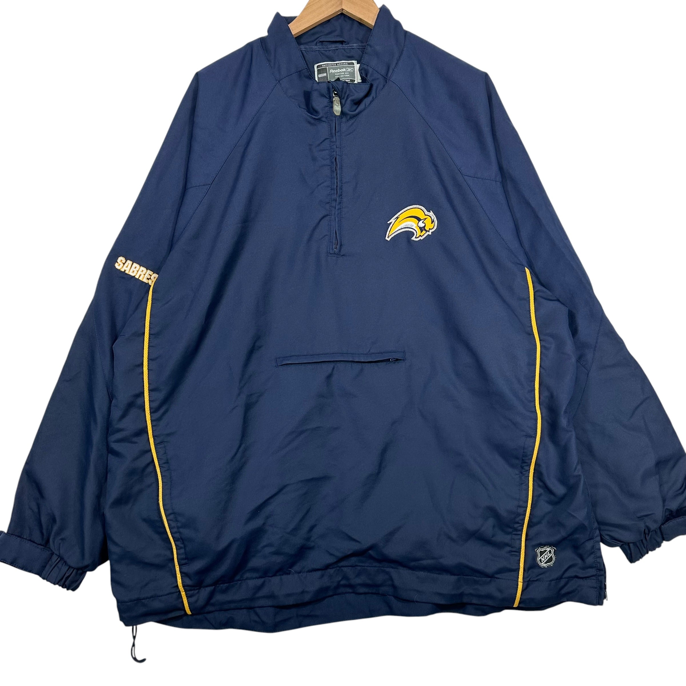 Vintage Buffalo Sabres Pullover Windbreaker Jacket XXL
