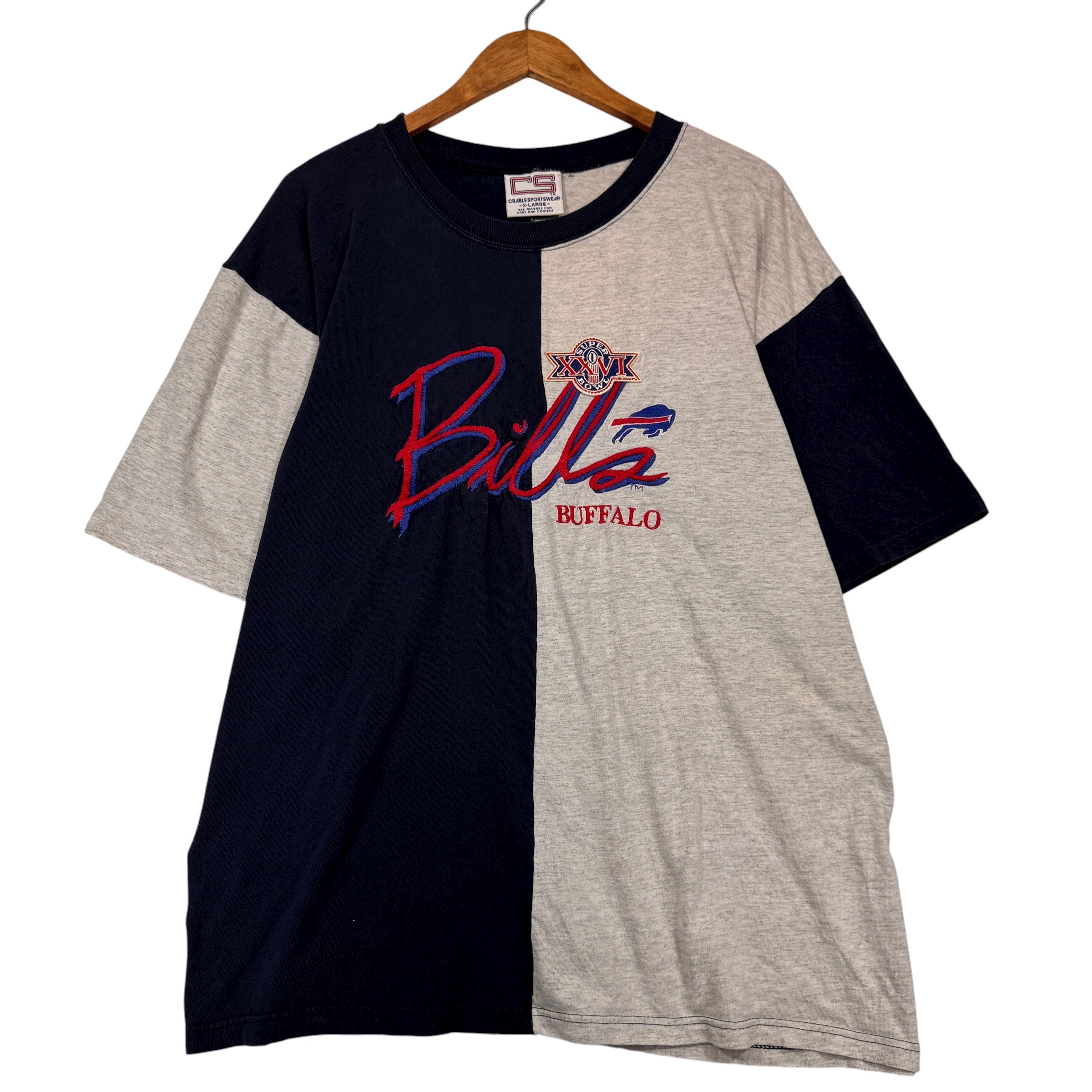 Vintage Buffalo Bills Color Block Shirt XL