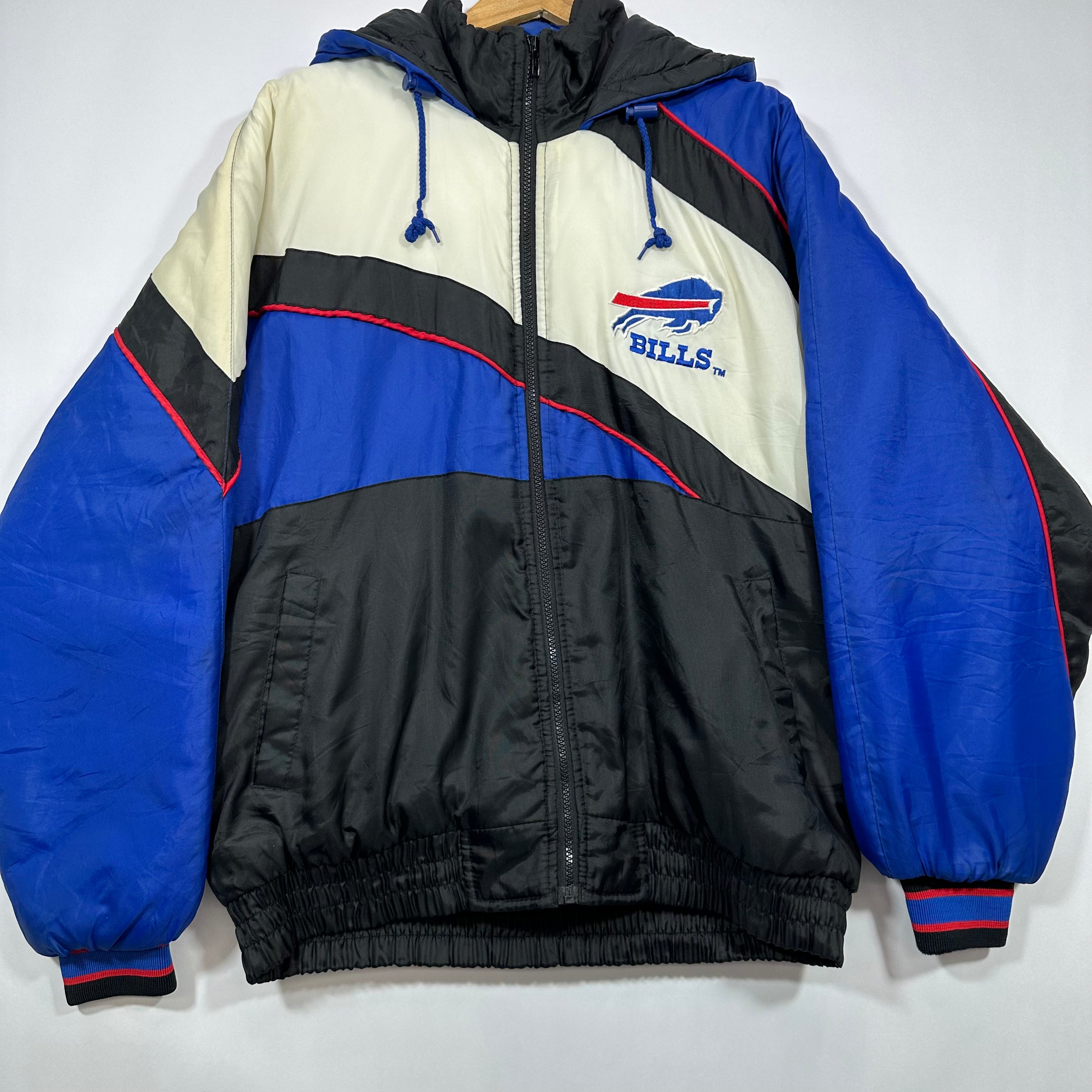 Vintage Buffalo Bills Puffer Jacket Large