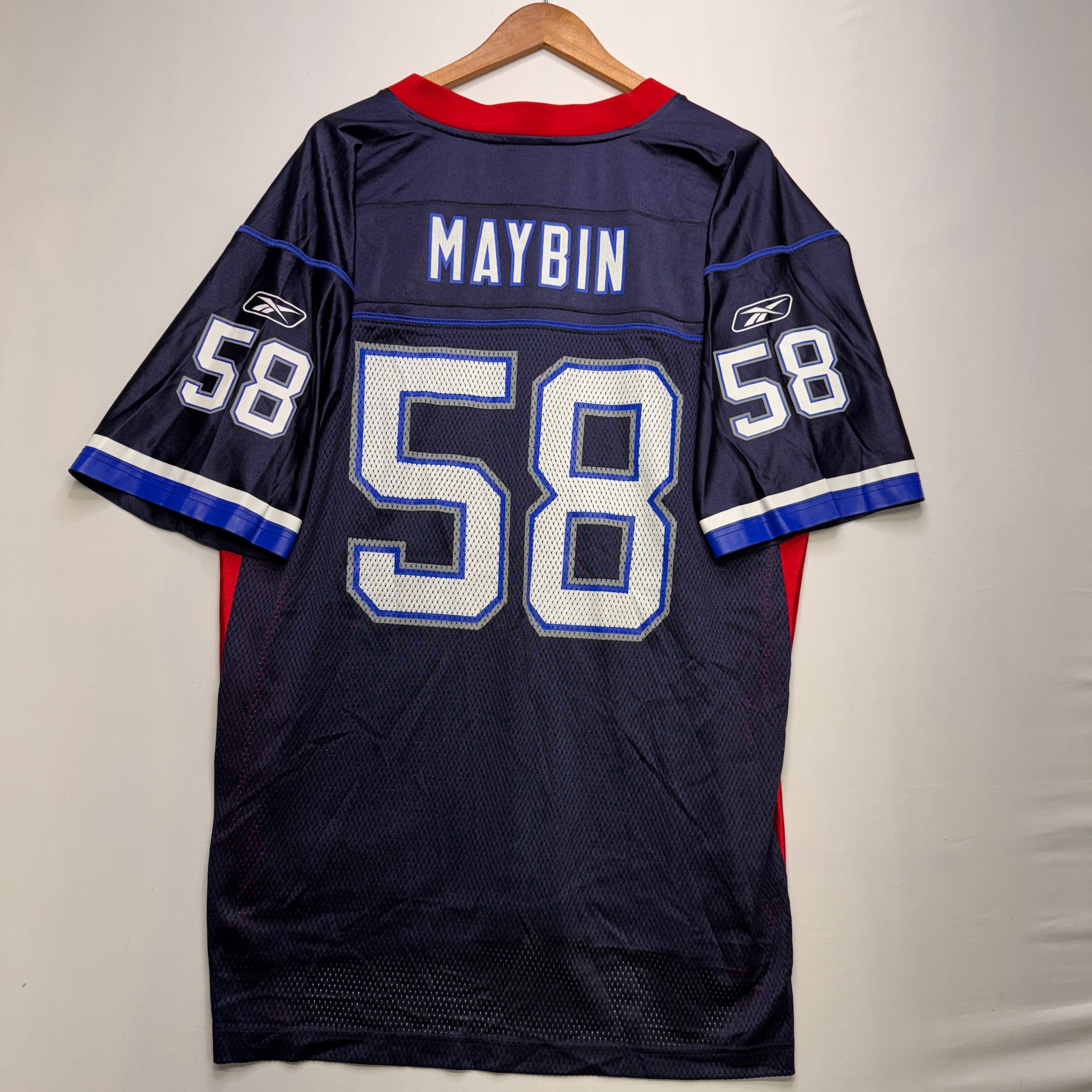Vintage Buffalo Bills Maybin #58 Jersey Shirt Large