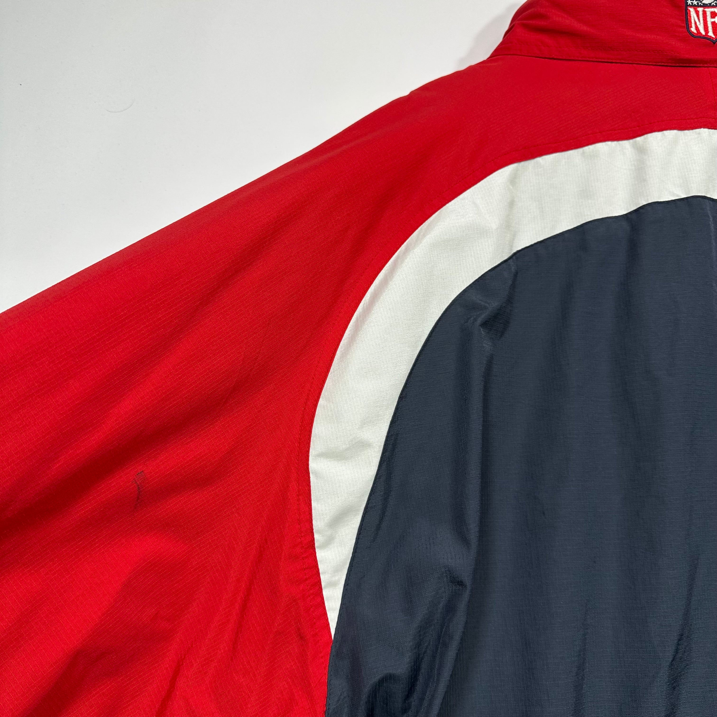 Vintage Buffalo Bills Fleece Lined Parka Jacket XXL