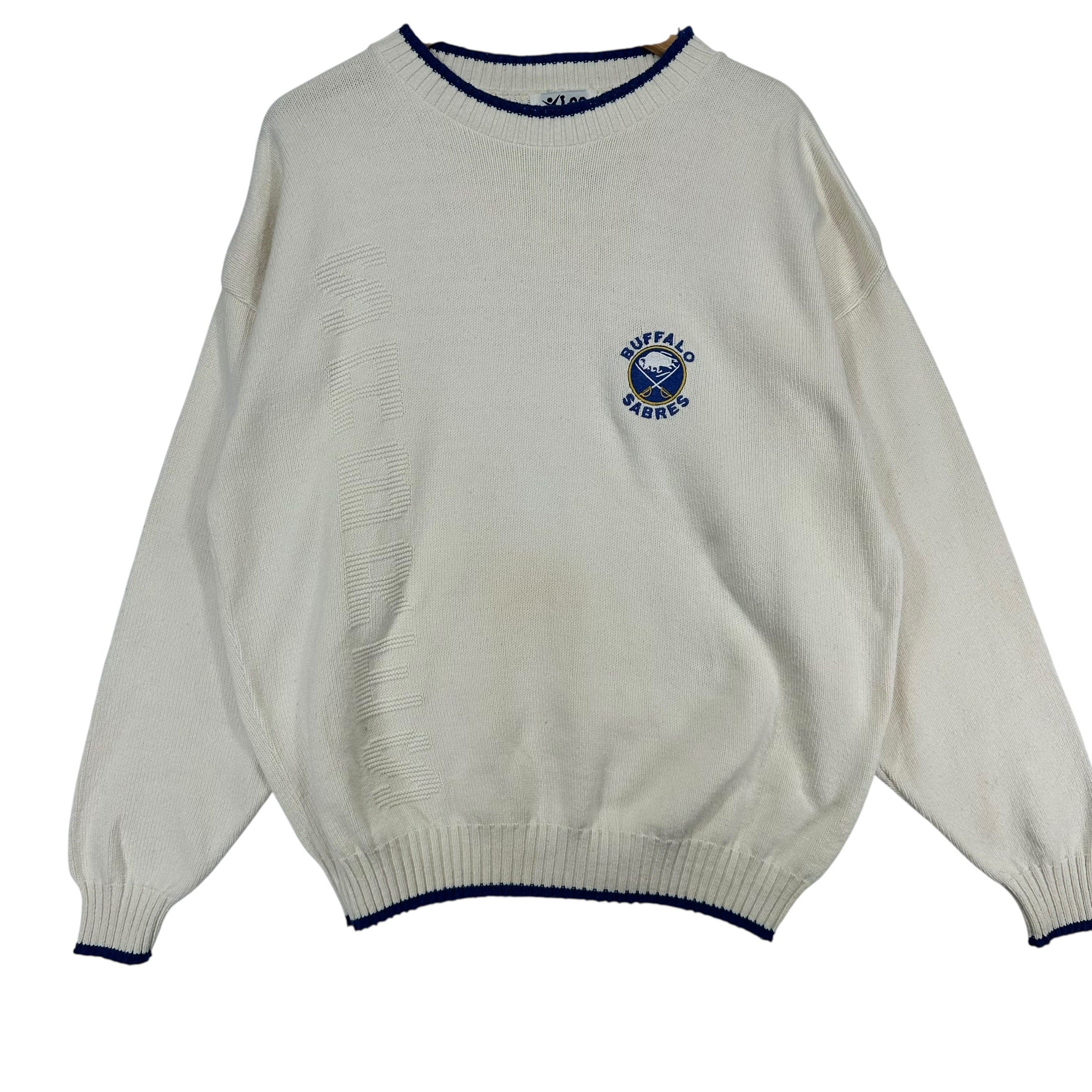 Vintage Buffalo Sabres Knit Sweater Sweatshirt XL