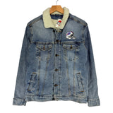 Buffalo Bills Denim Sherpa Jacket X- Small