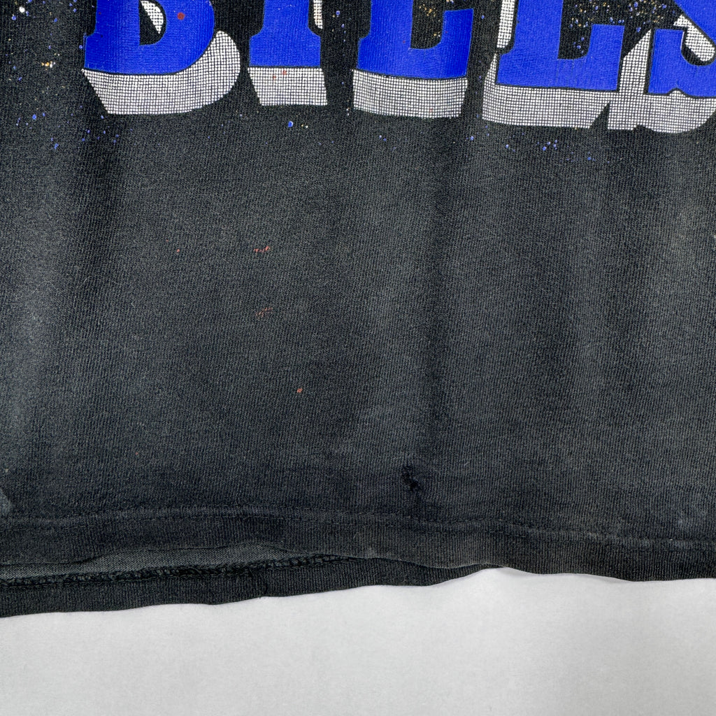 Vintage Buffalo Bills Flashlight Cartoon Shirt Large