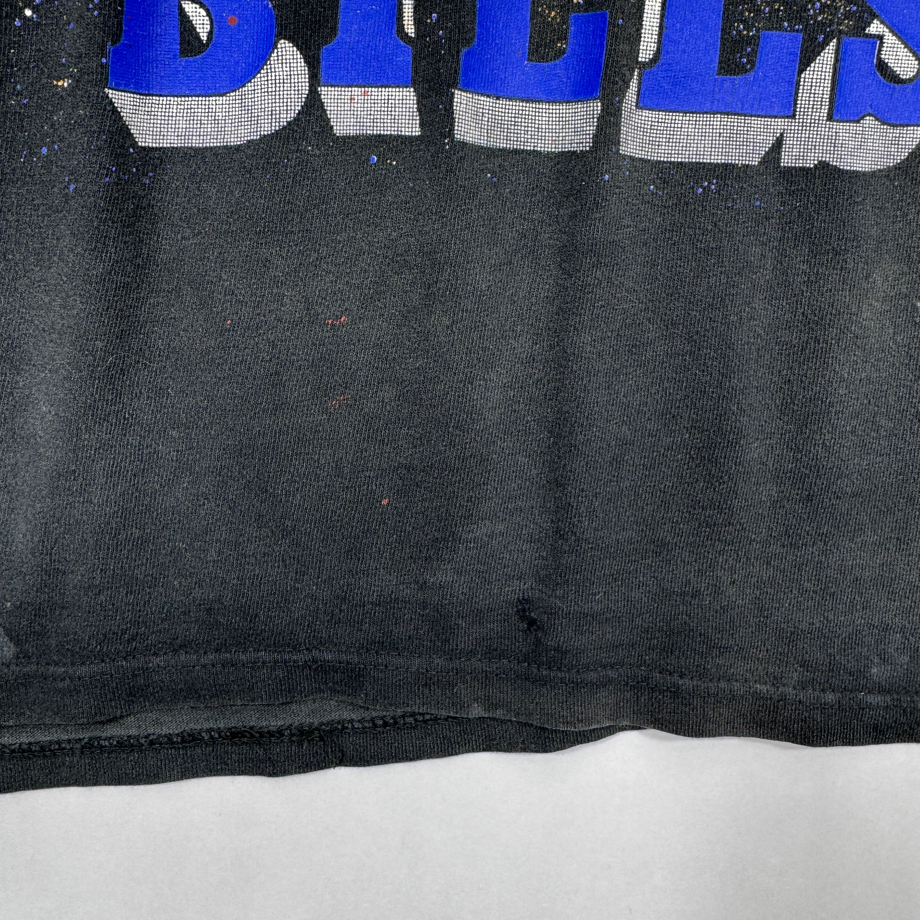 Vintage Buffalo Bills Flashlight Cartoon Shirt Large