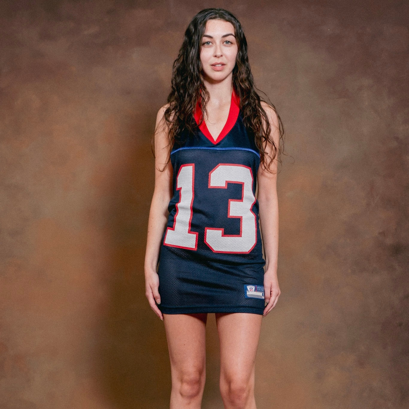 Vintage Buffalo Bills Upcycled Custom Jersey Dress Small