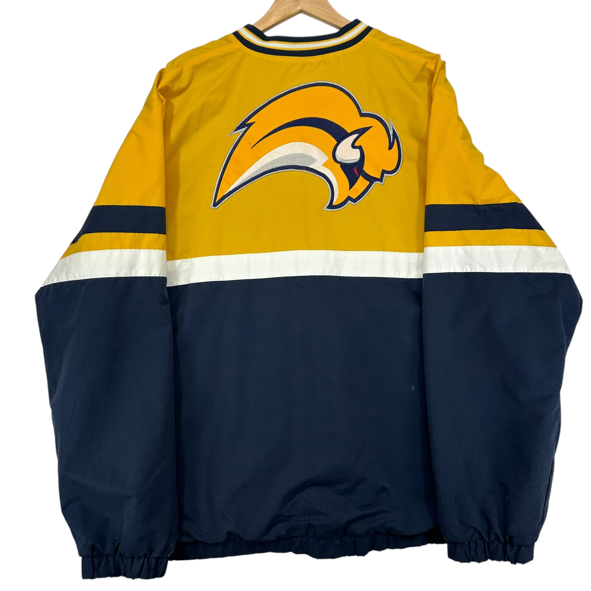 Vintage Buffalo Sabres Pullover Windbreaker Jacket XXL