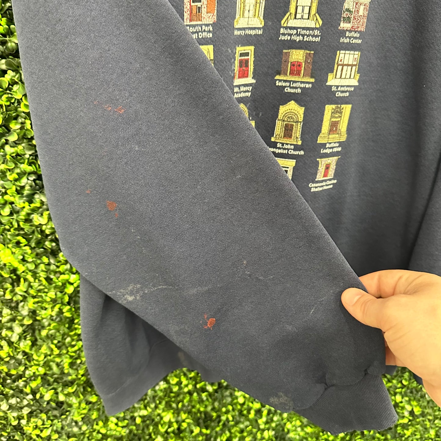 Vintage South Buffalo Doors Crewneck Sweatshirt XL