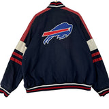 Vintage Buffalo Bills Leather Wool Jacket XXL