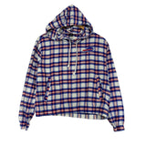 Buffalo Bills Women’s Plaid Flannel Hoodie Shirt Small