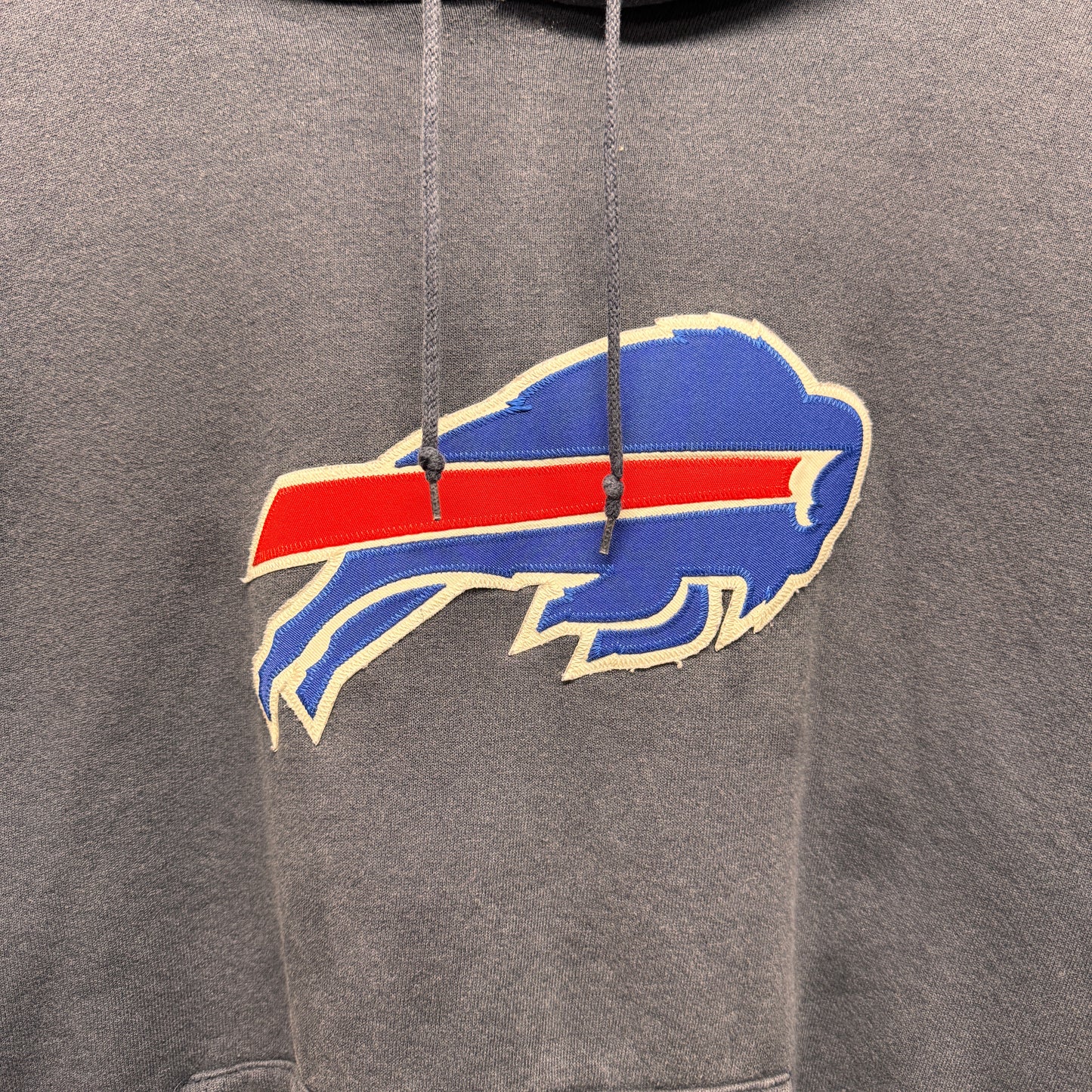 Vintage Buffalo Bills Y2K Hoodie Sweatshirt Large