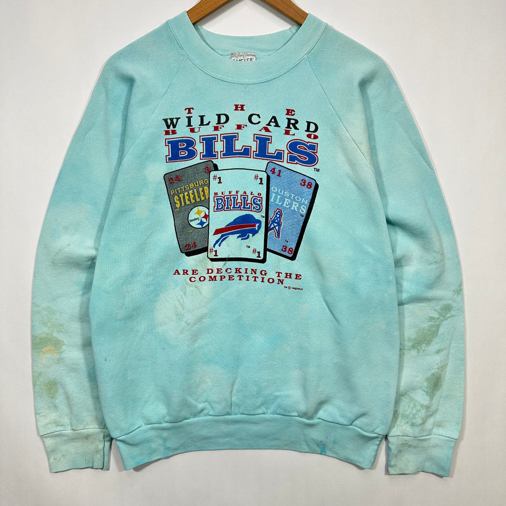 Vintage Buffalo Bills 1993 Wild Card Game Crewneck Sweatshirt XL