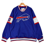 Buffalo Bills Starter Pullover Windbreaker Jacket XL